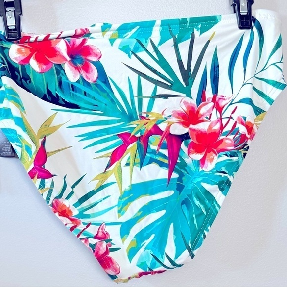 VINCE CAMUTO Women's Drawstring High-Leg Bikini Bottoms M swimsuit swimwear - Picture 6 of 13